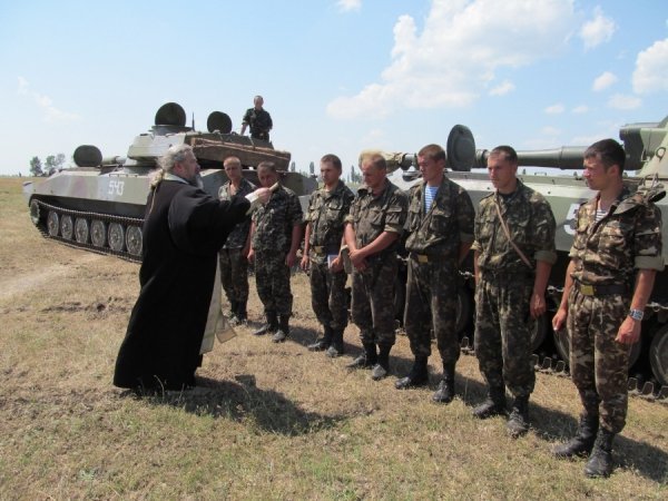 Волинські священики повернулися з 51-ої бригади. ФОТО