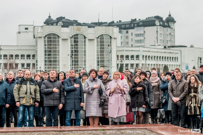 У Луцьку – акція на підтримку полонених Росією моряків. ФОТО 