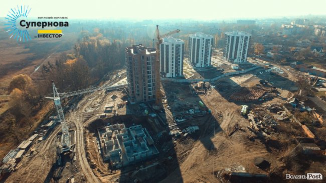 Звіт з будівництва ЖК «Супернова»: у четвертому будинку встановлюють вікна*