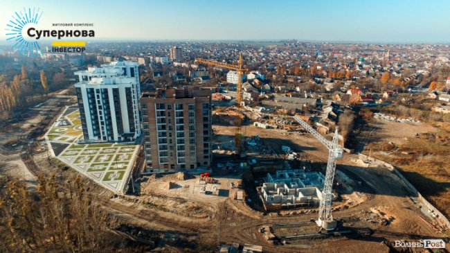 Звіт з будівництва ЖК «Супернова»: у четвертому будинку встановлюють вікна*