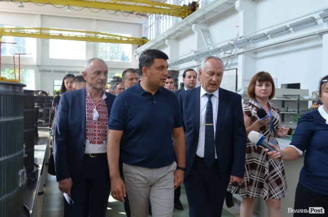 Як Прем’єр-міністр «інспектував» луцький «Мотор». ФОТО
