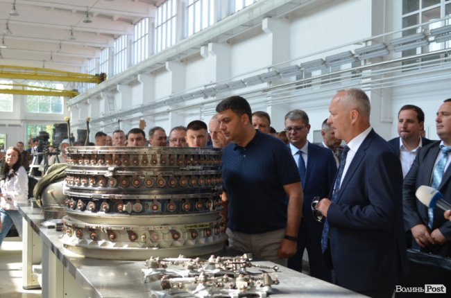 Як Прем’єр-міністр «інспектував» луцький «Мотор». ФОТО