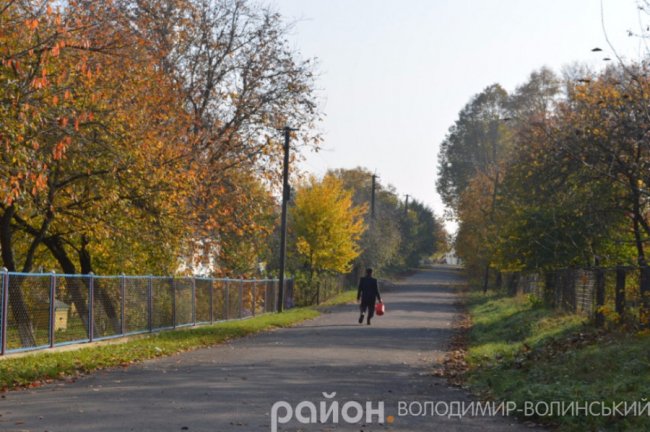 Золота осінь у волинському селі. ФОТО