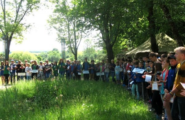 Завершився обласний зліт-змагання з туризму серед сільських шкіл. ФОТО