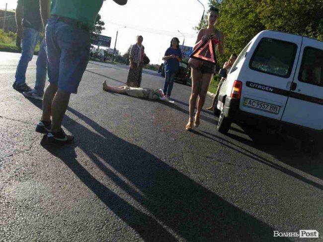 У Луцьку збили людину