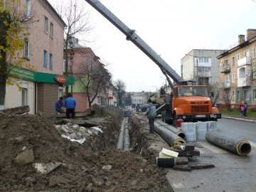 У Нововолинську триває реконструкція теплопостачання