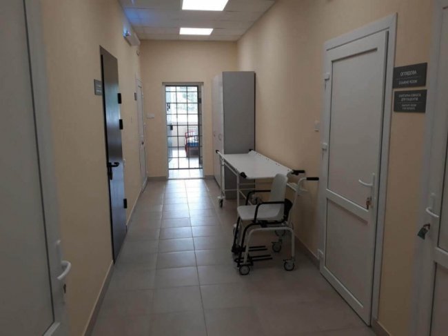 У Луцьку відкрили оновлене приймальне відділення фтизіопульмонологічного медцентру. ФОТО