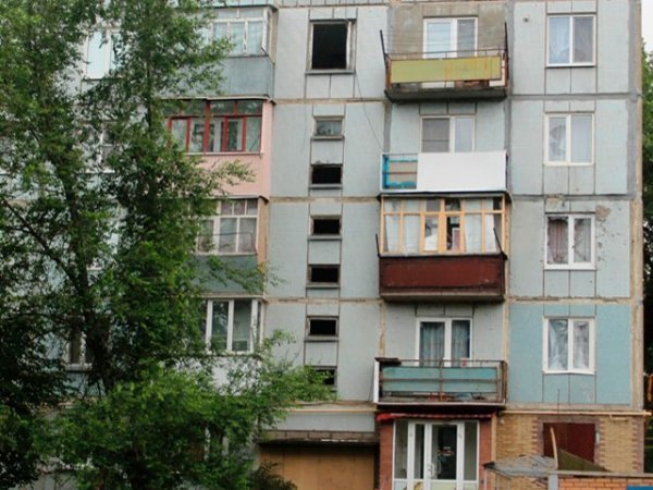 Зруйнована військова частина після штурму. ФОТО