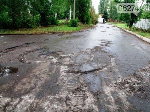 Зруйнована військова частина після штурму. ФОТО