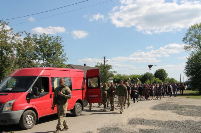 На Волині попрощалися з 38-річним Героєм Валерієм Єфімчуком