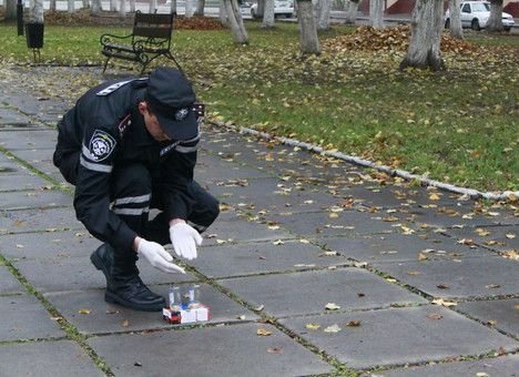 На Львівщині чоловік підпалив себе під приміщенням мерії. ФОТО