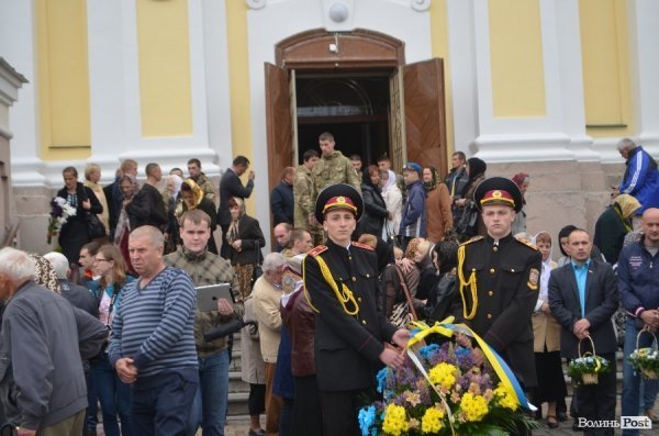 У Луцьку пройшла панахида за загиблими під час АТО. ФОТО