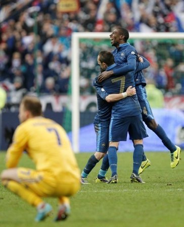 Гравці збірної після фінального свистка. ФОТО