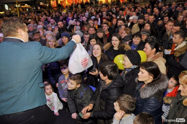 У Луцьку відбувся розіграш IPhone7 від ТМ «Забіяка» 