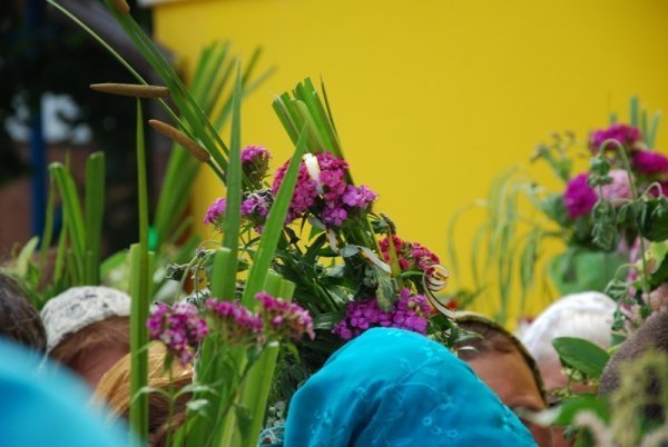 Як у луцькому храмі святкували Трійцю. ФОТО