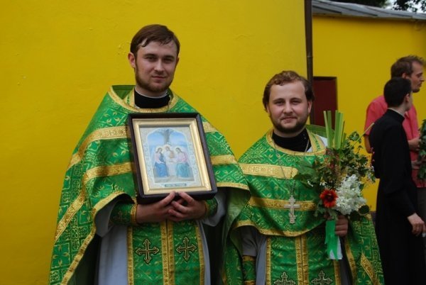 Як у луцькому храмі святкували Трійцю. ФОТО