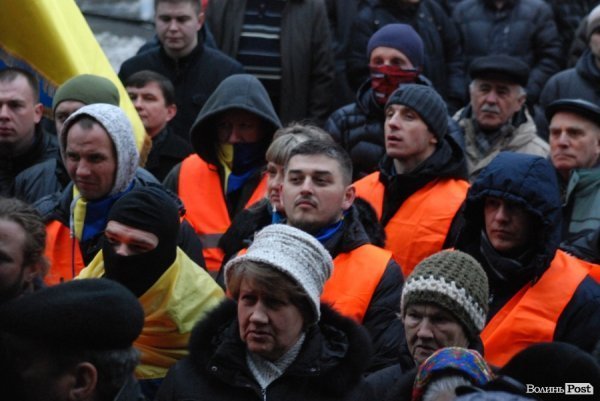 Пікет міліції та прокуратури в Луцьку. ФОТО
