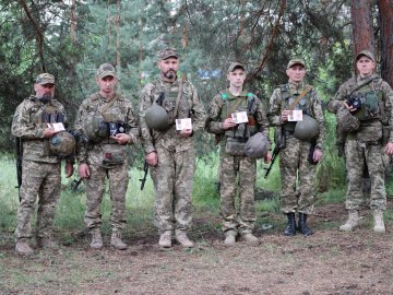 Тероборонівці з Волині отримали бойові нагороди на сході України. ФОТО