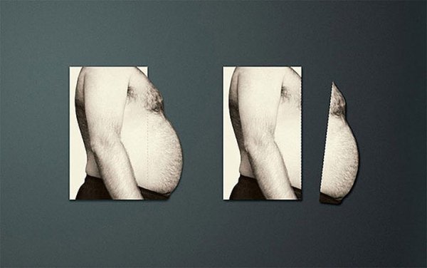 Відмінний варіант візитної картки для дієтолога або фітнес-тренера