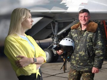 «Частково я загинула з ним», – вдова льотчика з Луцька Євгена Лисенка