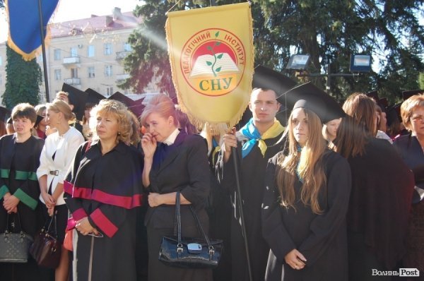 У Луцьку – посвята в студенти «європейського» вишу. ФОТО