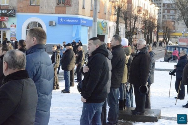 У Нововолинську - мітинг на підтримку шахтарів. ФОТО