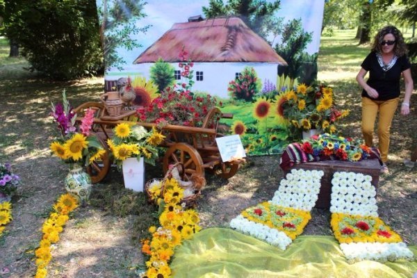 Луцьк ряснів різнобарв’ям квіткових композицій. ФОТО