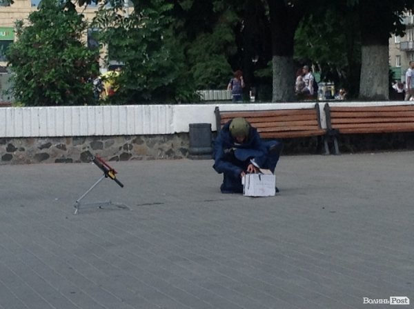 У центрі Луцька - вибух. ФОТО. ВІДЕО