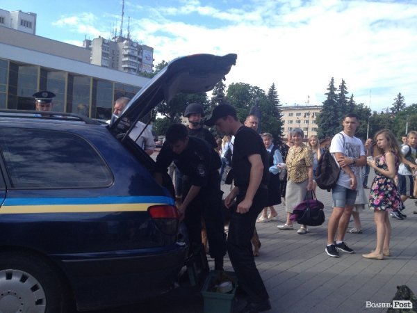 У центрі Луцька - вибух. ФОТО. ВІДЕО