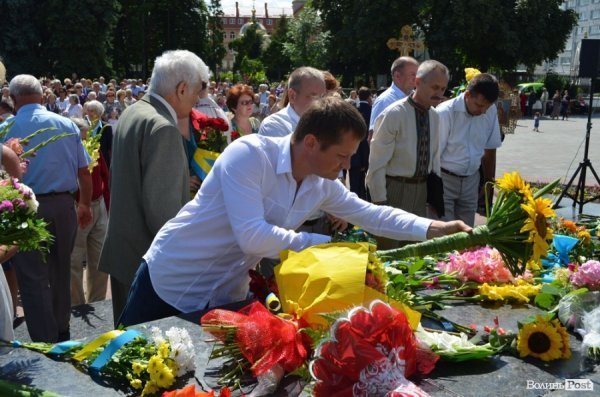 Як Луцьк вшановував Лесю Українку. ФОТО