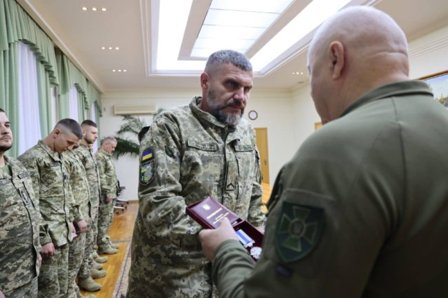 Прикордонник з Волині отримав державну нагороду