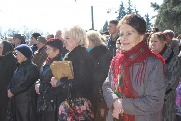 У Луцьку вшанували пам'ять Тараса Шевченка. ФОТО