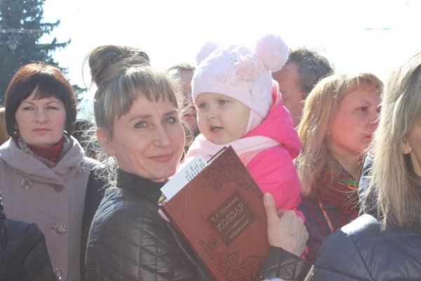 У Луцьку вшанували пам'ять Тараса Шевченка. ФОТО