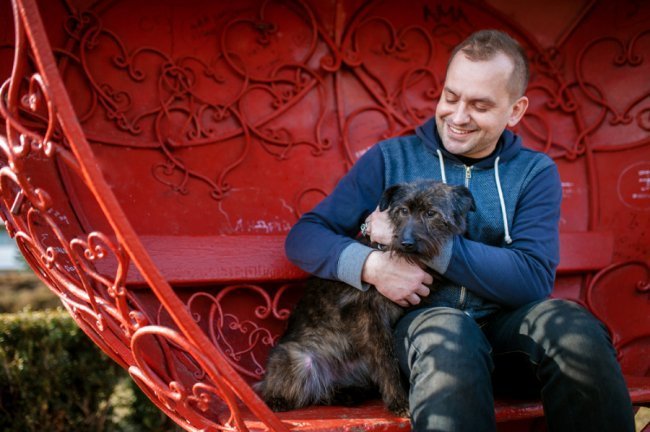 Дмитро Мельничук - актор Драмтеатру з собачкою Жустін