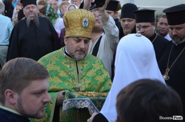 До Луцька приїхав патріарх Філарет. ФОТО. ВІДЕО