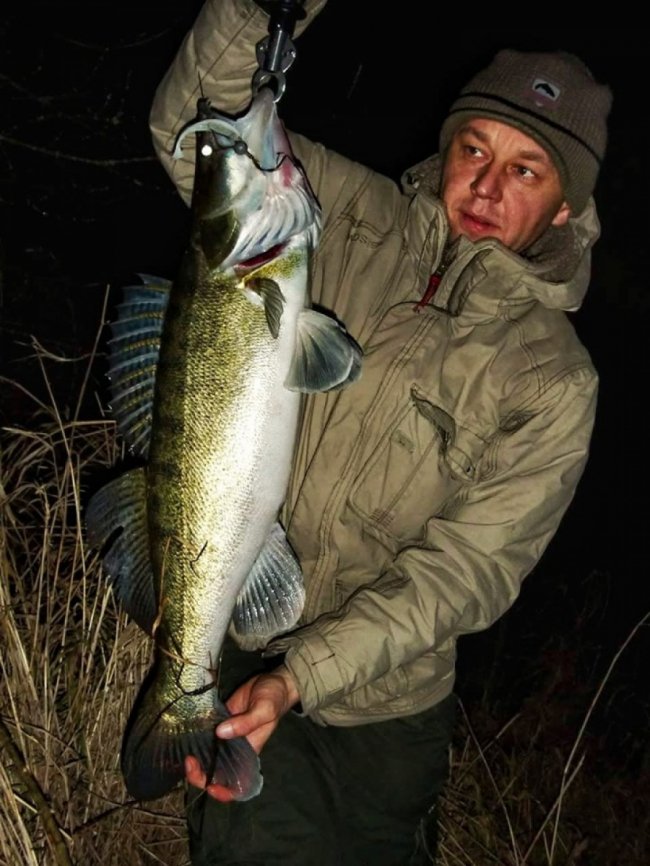 Поблизу Луцька чоловік упіймав величезну рибину