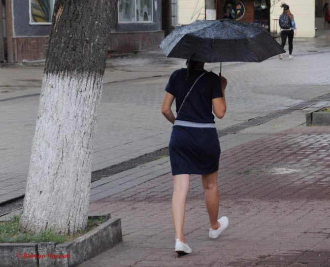 Мокрий Луцьк на знімках луцького фотографа