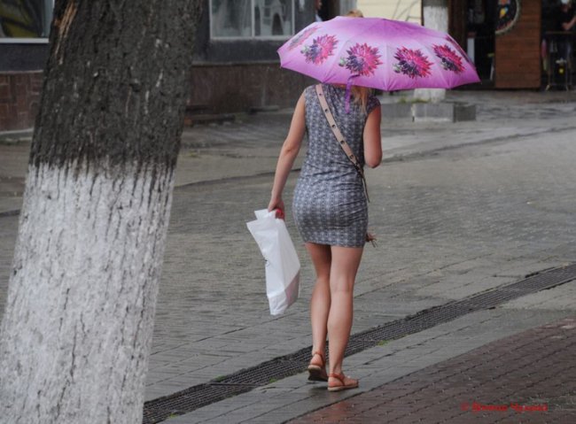 Мокрий Луцьк на знімках луцького фотографа