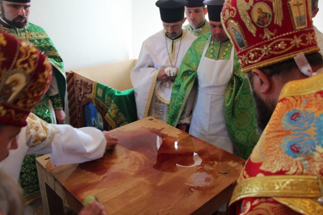 У селі на Волині вперше освятили храм. ФОТО