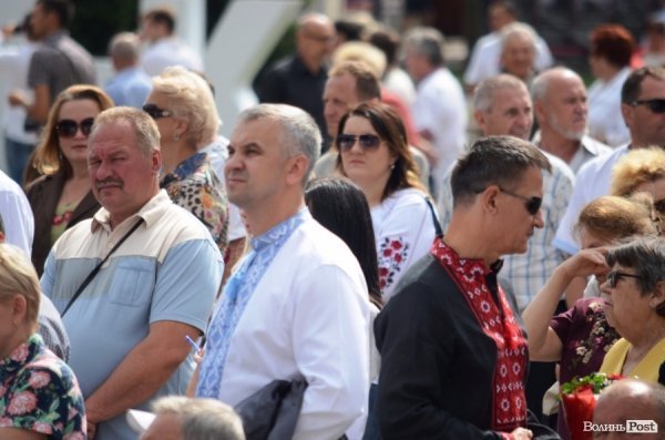 Вишите святкування Дня Незалежності у Луцьку. ФОТОРЕПОРТАЖ