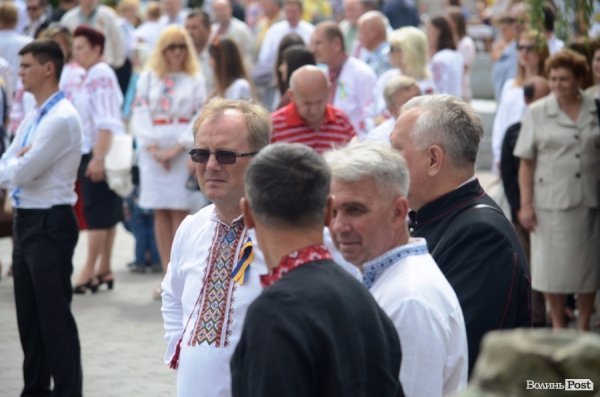 Вишите святкування Дня Незалежності у Луцьку. ФОТОРЕПОРТАЖ