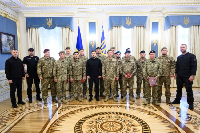 Президент вручив орден підполковнику волинської бригади. ФОТО
