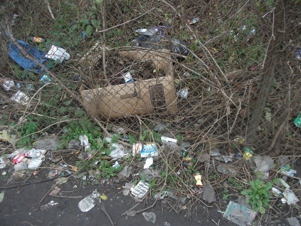 Лучани не дочекалися комунальників і самі прибрали провулок. ФОТО