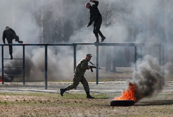 Як Нацгвардію воювати вчили. ФОТО