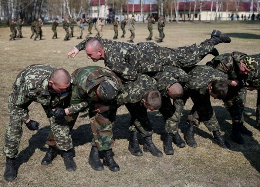 Як Нацгвардію воювати вчили. ФОТО
