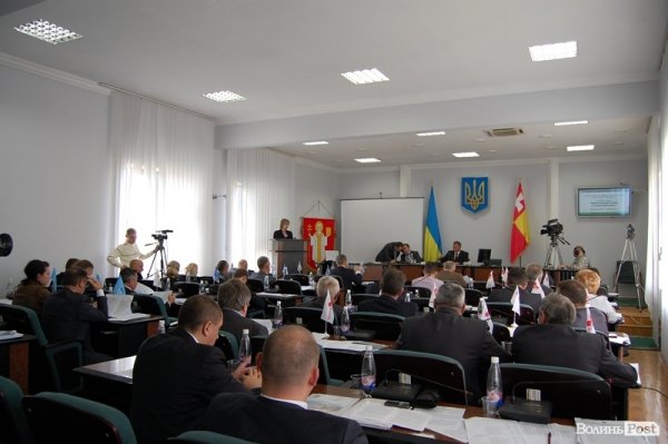 Сесія Луцької міської ради. Он-лайн-трансляція (текст)