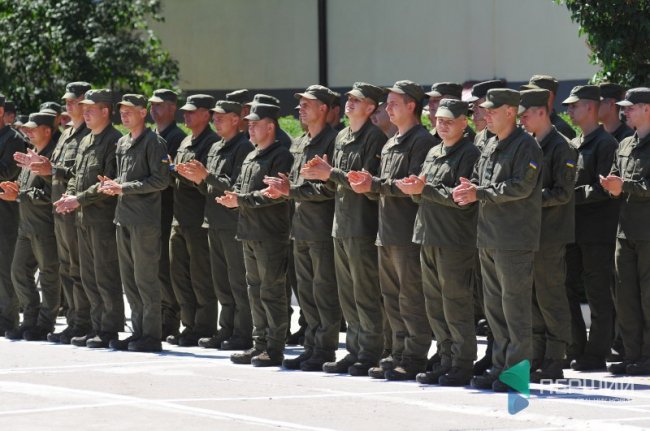 Нацгвардія в Луцьку відсвяткувала день народження. ФОТО