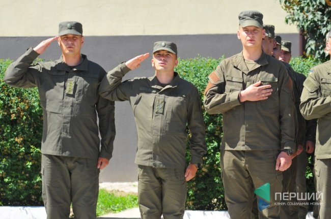 Нацгвардія в Луцьку відсвяткувала день народження. ФОТО