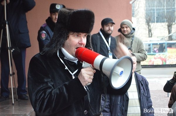Пікет міліції та прокуратури в Луцьку. ФОТО