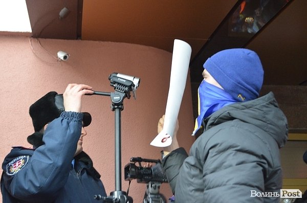 Пікет міліції та прокуратури в Луцьку. ФОТО